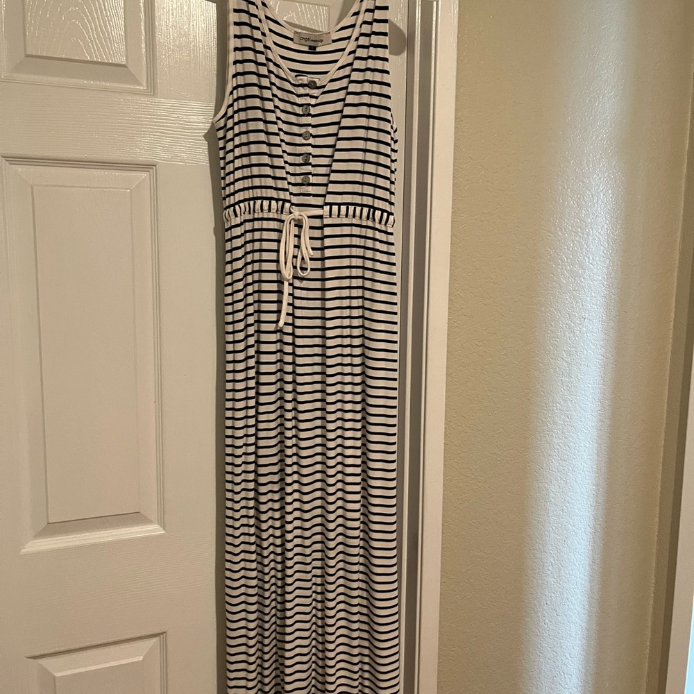 Striped Maxi Dress